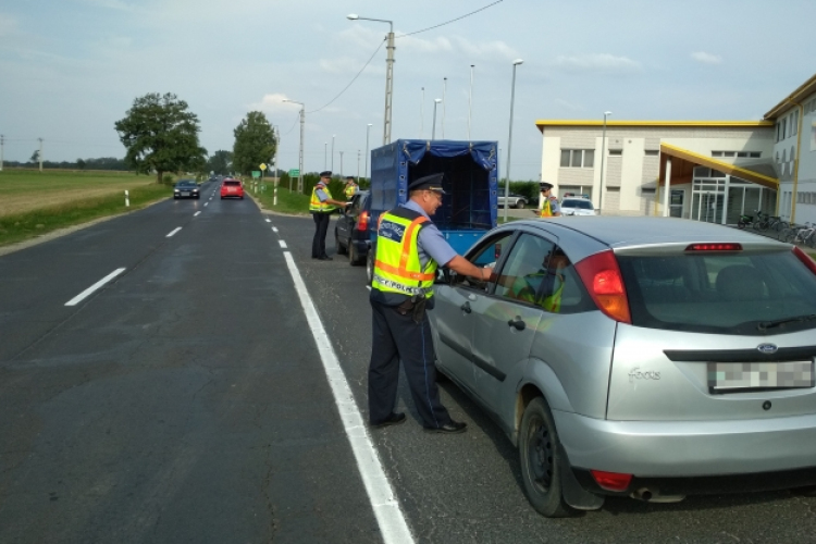 Fokozott ellenőrzés Vas megye területén