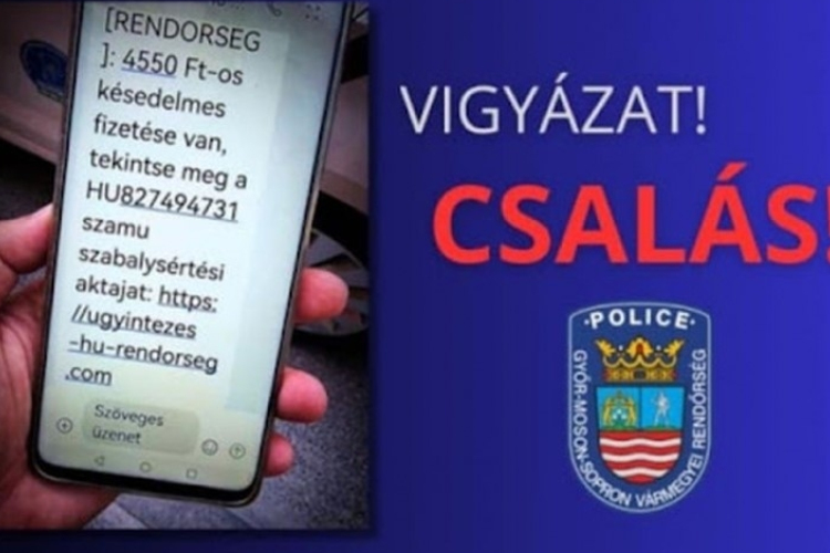 ORFK: átverés a rendőrség nevében küldött sms