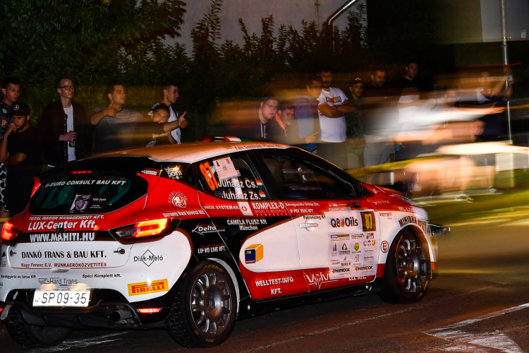 Második hely az Eger ralin